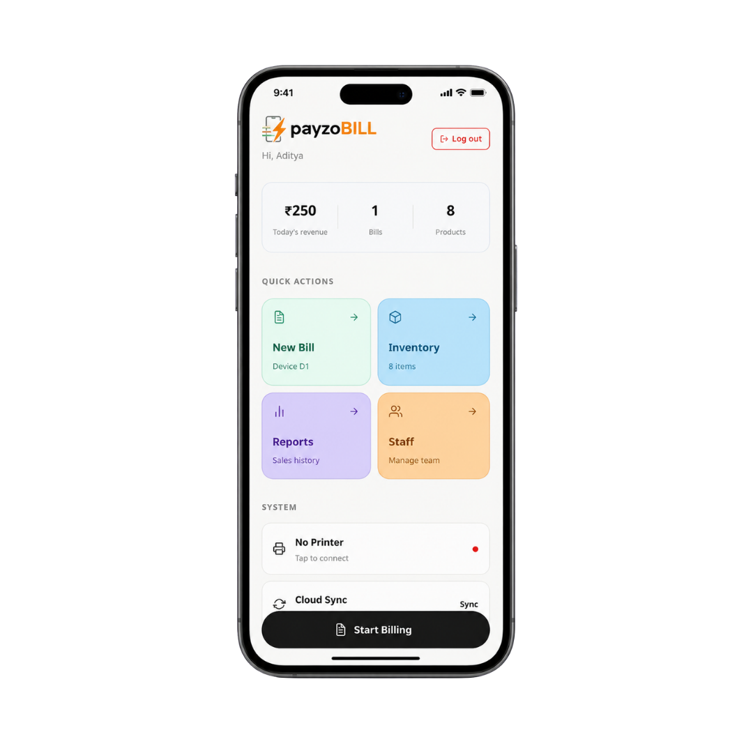 Payzo POS App